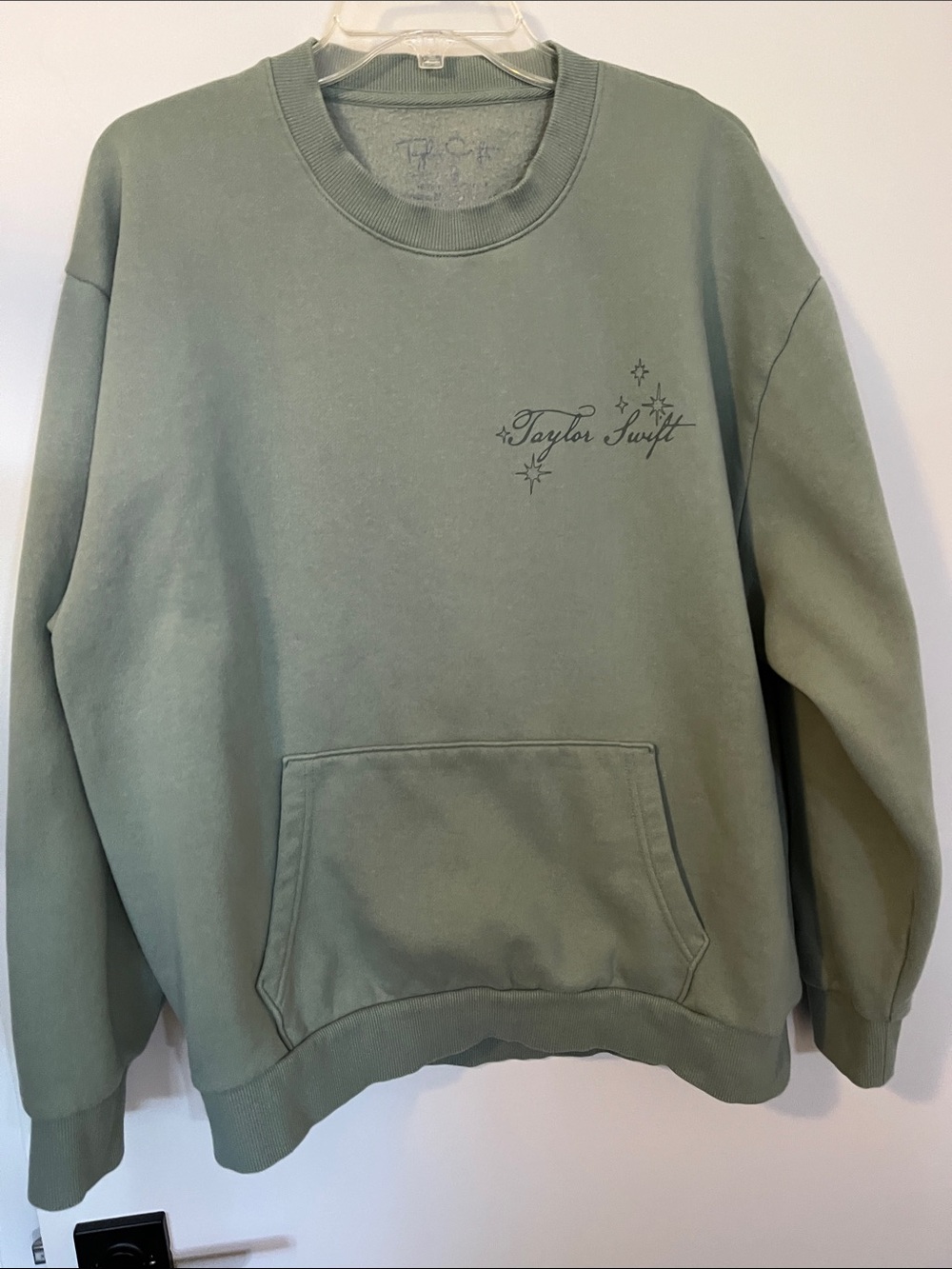 Taylor Swift Sage Green Crewneck Sweater